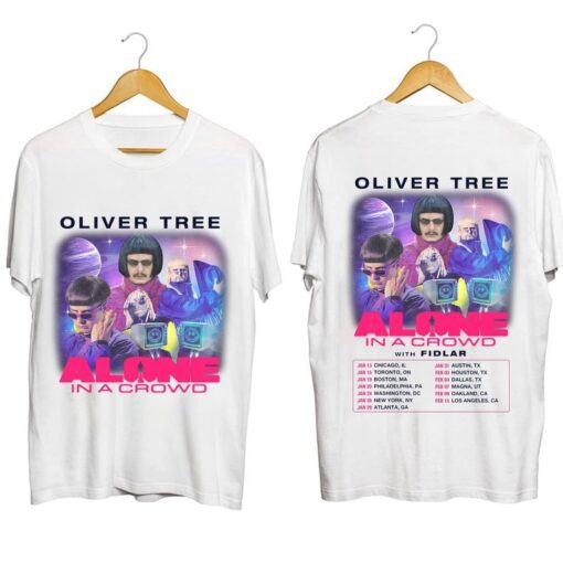 Oliver Tree Alone In a Crowd 2024 Tour T-Shirt