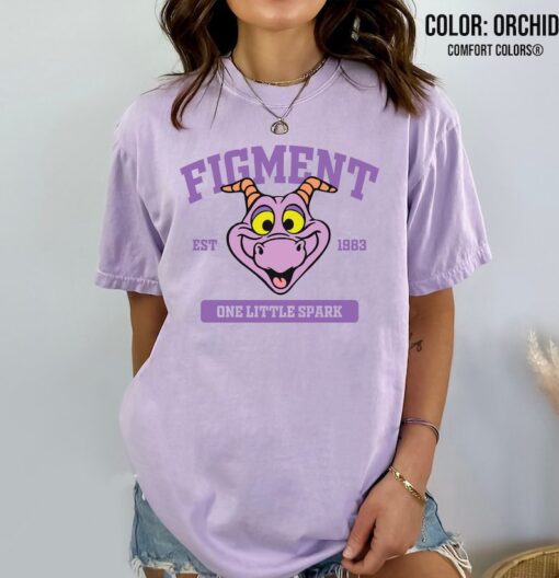 Disney Figment One Little Spark Shirt, Disney Epcot Figment Shirt, Disneyworld Shirts