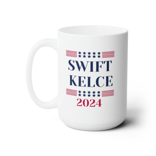 Swift Kelce 2024 Ceramic Mug 15oz