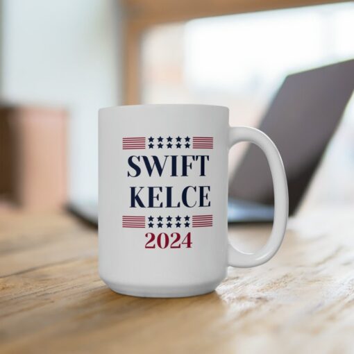 Swift Kelce 2024 Ceramic Mug 15oz