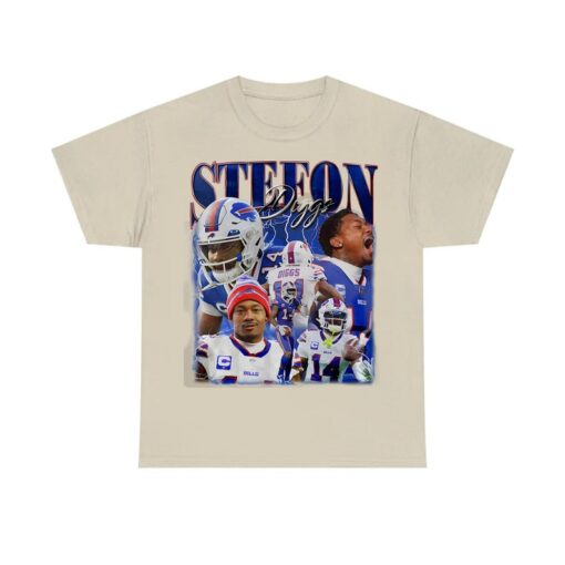 Vintage Stefon Diggs shirt, Football shirt, Classic 90s Graphic Tee, Unisex, Vintage Bootleg, Gift, Retro