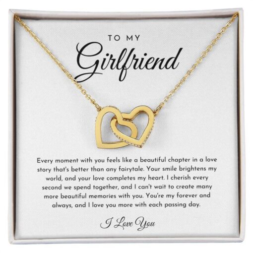 To My Girlfriend Gift, Girlfriend Necklace, Gift For Girlfriend, Girlfriend Birthday Gift