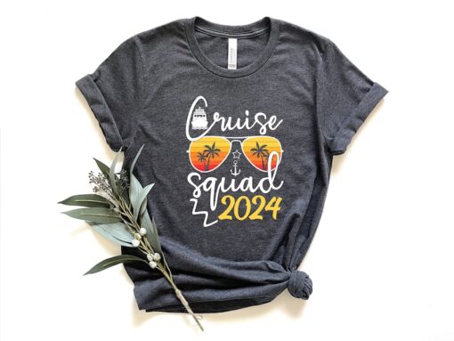 Custom Cruise Squad 2024 Shirt, Family Matching Vacation Shirts, Cruise Squad 2024 Shirt, Cruise Squad Shirts