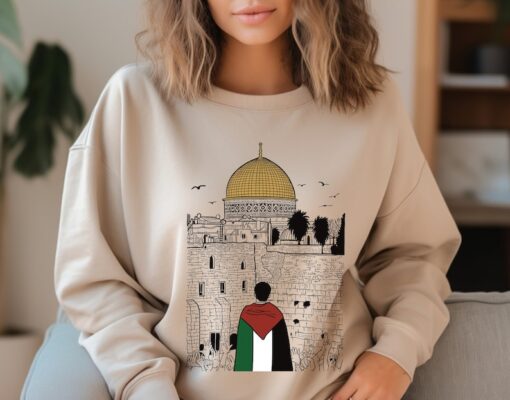 Free Palestine Sweatshirt, Palestine Flag Hoodie, Jerusalem Sweatshirt, Human Rights Shirt, Protest Sweater