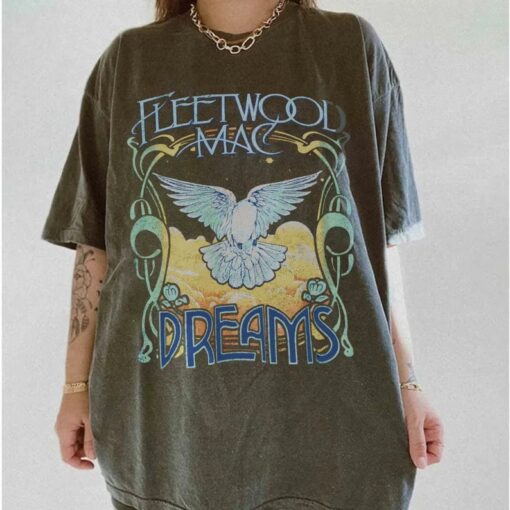 Vintage Fleetwood Mac T-Shirt, Sisters Of The Moon Shirt, Fleetwood Mac Shirt, Music Rock Band Shirt