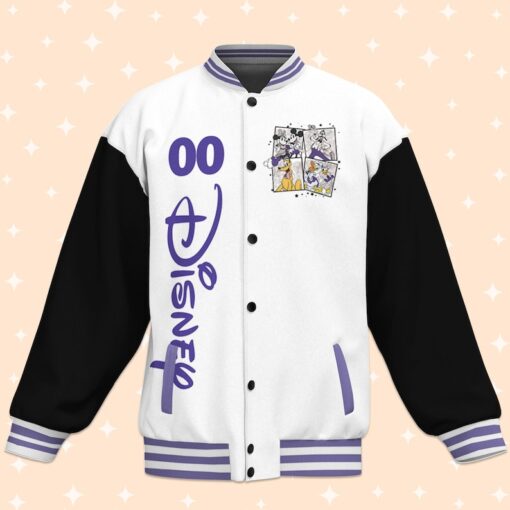 Custom Disney 100 Years Team Varsity Jacket, Adult Varsity Jacket, Personalized Disney Jacket, Baseball Team Outfit