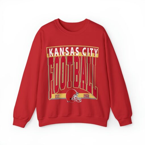 Vintage Kansas City Football Sweatshirt Football sweatshirts, Kansas City sweatshirts, football crewnecks