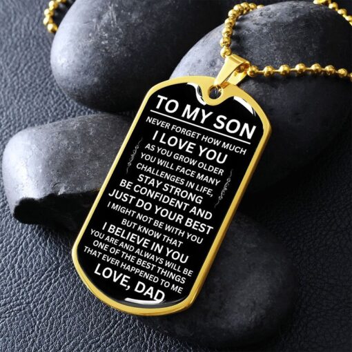 Gift for Son , Dog Tag , Birthday , College , Dad , Chritsmas , Thanksgiving