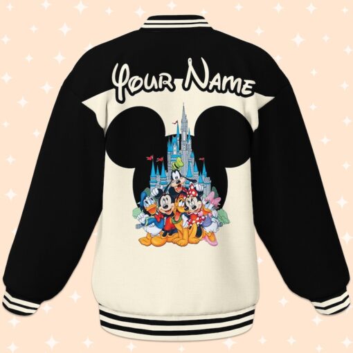 Custom Disney Trip Fun Varsity Jacket, Adult Varsity Jacket, Personalized Disney Jacket, Baseball Team Outfit