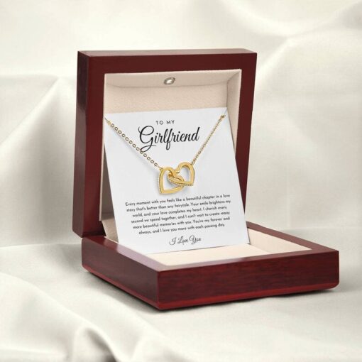 To My Girlfriend Gift, Girlfriend Necklace, Gift For Girlfriend, Girlfriend Birthday Gift