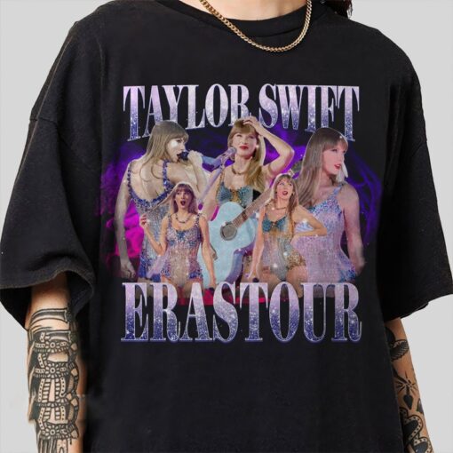 The Eras Tour 2023 T-Shirt, Swift 90s Vintage Bootleg Style Music T-Shirt, TS Swiftie Concert Outfit Ideas