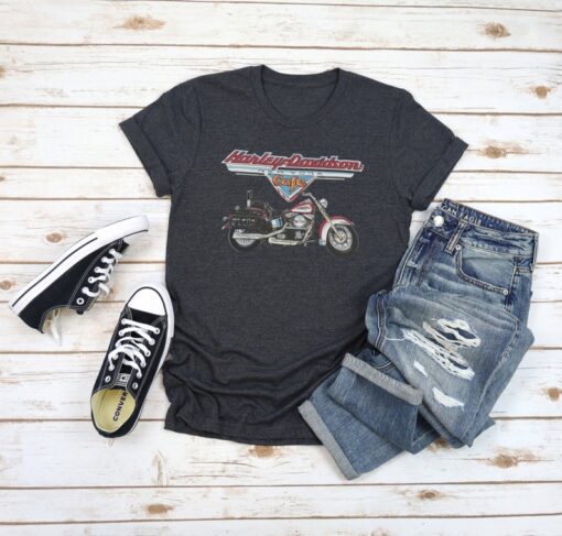 Harley Davidson Shirt, Motorcycle Shirt, Harley New York Cafe Shirt, Bike Shirt, Gift For Biker, Motorcycle Gift