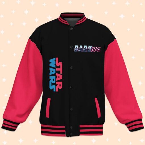 Personalize Star Wars Darth Side, Unisex Baseball Outfit, varsity jacket Matching Baseball Team Outfit