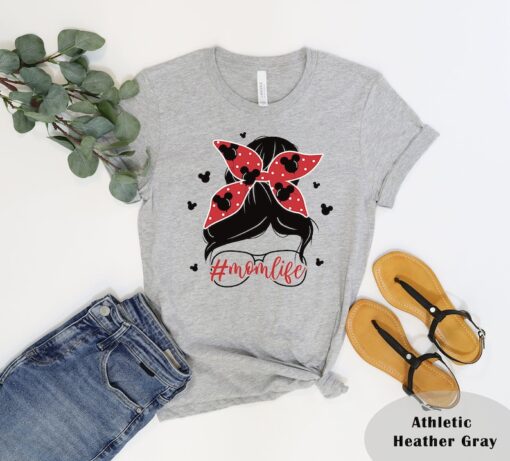 Messy Bun Momlife Shirt,Messy Bun Tee, Momlife Kidlife Matching Shirt, Mom Gift Shirt, Mommy And Me Outfits