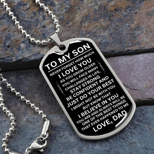 Gift for Son , Dog Tag , Birthday , College , Dad , Chritsmas , Thanksgiving