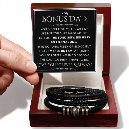 To My Dad, Gift for Dad, Dad Birthday Gift, Gift from Daughter,Father Son Gift,Bracelet for Dad, Father Son Gift