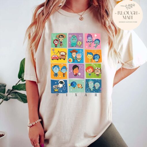 Disney Pixar Movies Frame Sweatshirt, Pixar Characters Shirt, Disney Pixar Shirt, Monster Inc Shirt