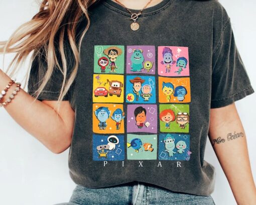 Disney Pixar Movies Frame Sweatshirt, Pixar Characters Shirt, Disney Pixar Shirt, Monster Inc Shirt