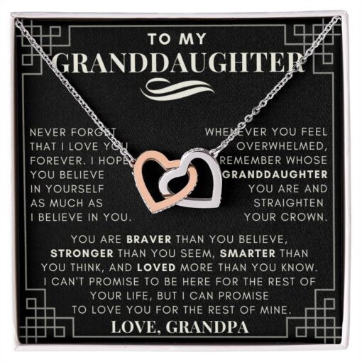 Gift from Grandpa, Birthday Gift, Personalized Gift, Granddaughter Christmas,To My Granddaughter,Granddaughter Gifts