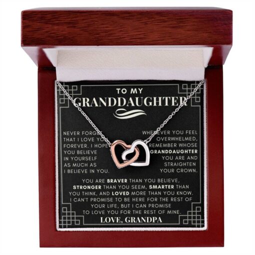 Gift from Grandpa, Birthday Gift, Personalized Gift, Granddaughter Christmas,To My Granddaughter,Granddaughter Gifts