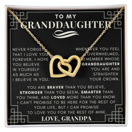 Gift from Grandpa, Birthday Gift, Personalized Gift, Granddaughter Christmas,To My Granddaughter,Granddaughter Gifts