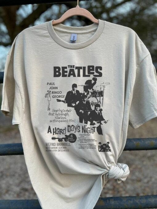 Vintage The Beatle T shirt, Aesthetic The Beatle Graphic Artwork shirt, vintage The Beatles 80's band tee