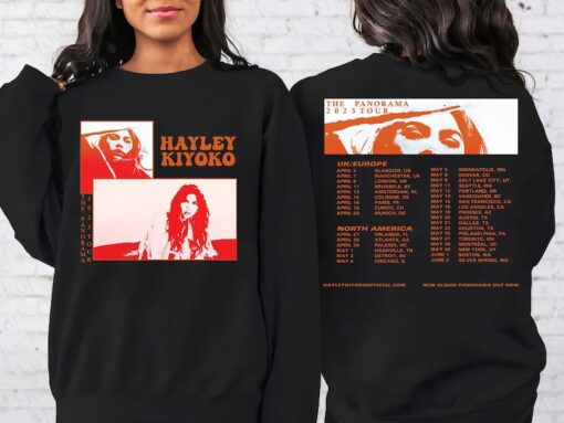 Hayley Kiyoko 2023 Concert T-Shirt, Hayley Kiyoko The Panorama Tour 2023, Hayley Kiyoko Fan Shirt, Sweatshirt