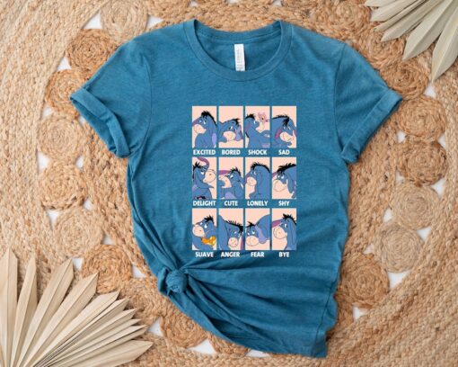 Disney Eeyore Mode Shirt, Disney Eeyore Emotion T-Shirt, Disney Family Shirt, Disney Matching Tee, Disney Trip Tee