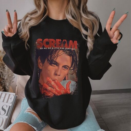 Scream Billy Loomis Sweatshirt, Billy Loomis Sweatshirt, Lets Watch Scary Movies Shirt, Horror Movie Tshirt