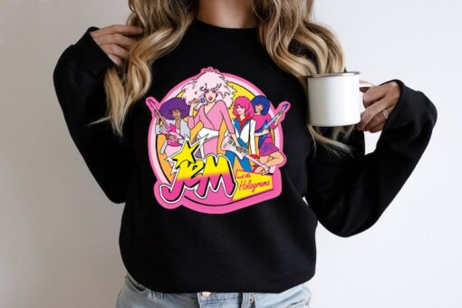 Jem and The Holograms Shirt For Kids, Jem & The Holograms, Summer Girl, 80's Women Cartoon, Summertime T-Shirt