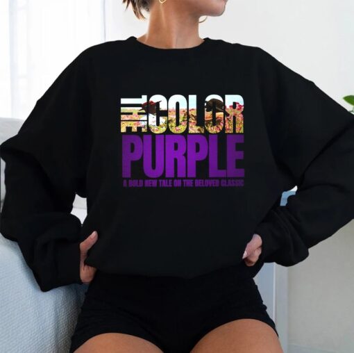 The Color Purple Movie 2023 Sweatshirt, Musical Lover Gift, Gift for classic movie lovers, Cozy Sweatshirt