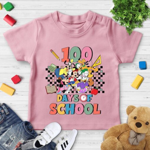 Mickey And Friend 100 Days Shirt Mickey Mouse 100 Days of School Shirt Disneyland 100 Days of School Shirt 100 Magical