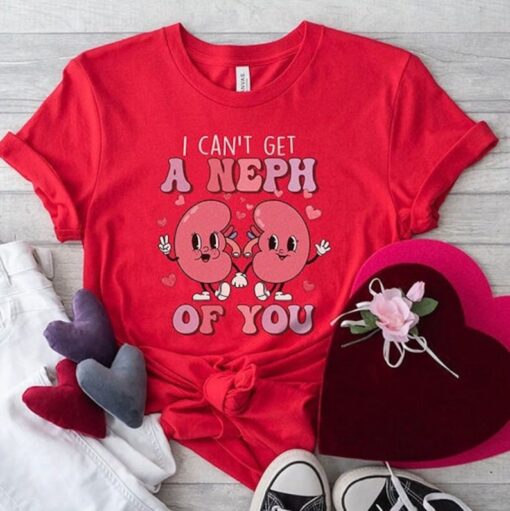 Retro Nurse Valentine's Day Shirt | Medical Peds Picu Pediatric Urology Rn Nephrology Nephrologist Tshirt