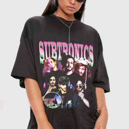 Vintage Subtronics 90s Shirt, Retro Subtronics Bootleg Shirt, DJ Subtronics Graphic Shirt For Fan