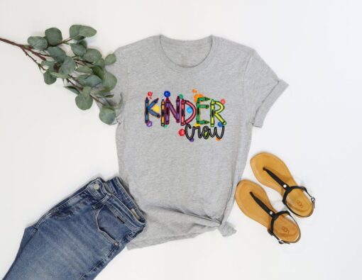 Kinder Crew Shirt, Kindergarten Teacher Group Shirt, Kinder Squad, Kinder Teacher Shirt, Kindergarten Teachers Shirt