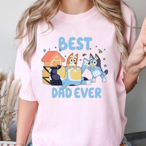 Bluey Best Dad Ever Shirt | Bluey Cool Dad Club Shirt | Bandit Cool Dad Club Tshirt | Bluey Bandit Shirt