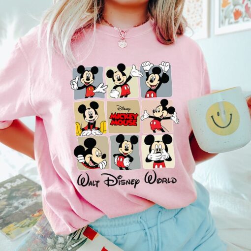 Disney Classic Mickey Mouse Shirt, Mickey Shirt, Disneyland Holiday Vacation Shirt, Disney Retro Shirt