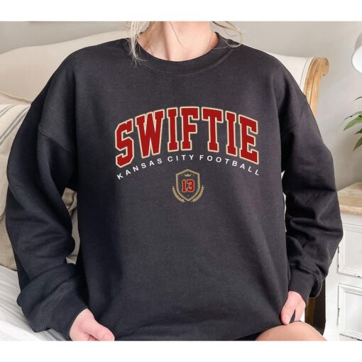 Swiftie Kansas Football Shirt, Swiftie Kelce Sweatshirt, Kelce and Swift The Eras Tour T-Shirt, Taylor Chief Shirt