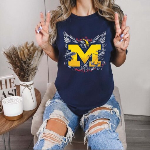 Michigan m Shirt, Wolverines Michigan Shirt, Michigan volverines shirt, Michigan m Sweatshirt, Michigan Football Shirt