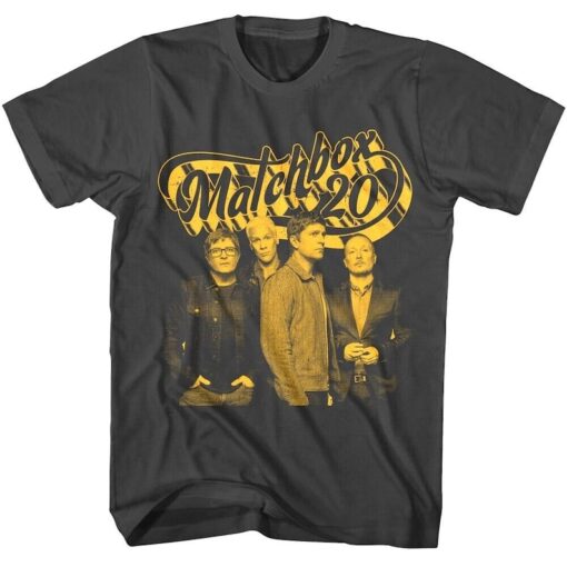 Matchbox Twenty Men's Shirt Alt Rock Band Retro Tees