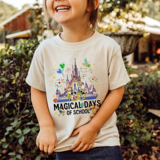 Mickey 100 Magical Days Of School Shirt | Mickey Mouse 100 Days Of School Shirt