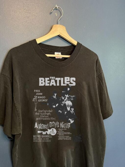 Vintage The Beatle T shirt, Aesthetic The Beatle Graphic Artwork shirt, vintage The Beatles 80's band tee