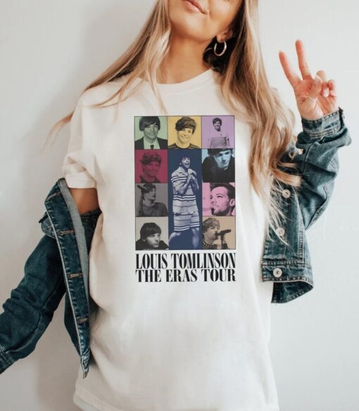 Louis Tomlinson Eras Tour Style Shirt, Louis Tomlinson Album Shirt, Faith In The Future Shirt, Louis Fans Shirt Gift