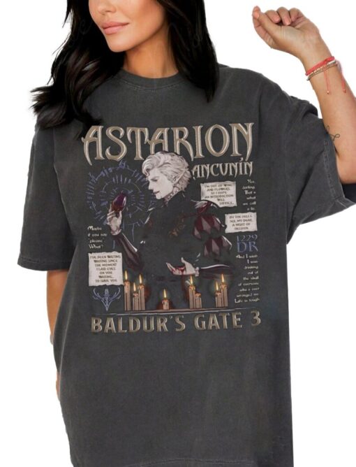 Astarion Bu.lders Shirt, Ba.ldurs Gate shirt, Asta.rion High Elf Shirt, Outdoor Adventure Tee, Astarion Merch Shirt