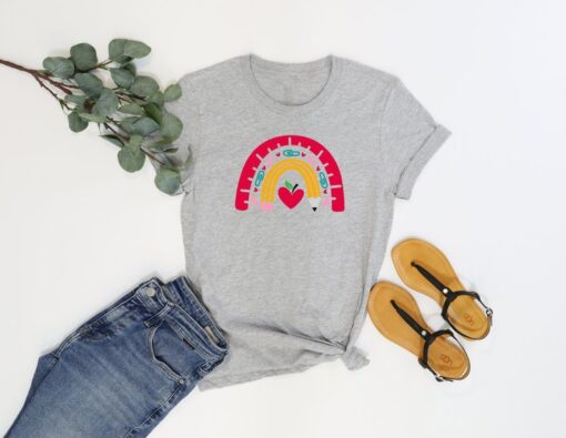 Teacher Life Shirts, Teacher Rainbow Shirts, Inspirational Teacher Shirt, Teacher Appreciation Shirt, Gift for Teachers