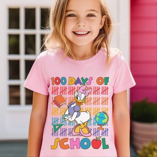 Disneyland Daisy 100 Days of School Shirt, Daisy Duck 100 Days Shirt, Disneyland 100th Day Shirt Kindergarten Teacher