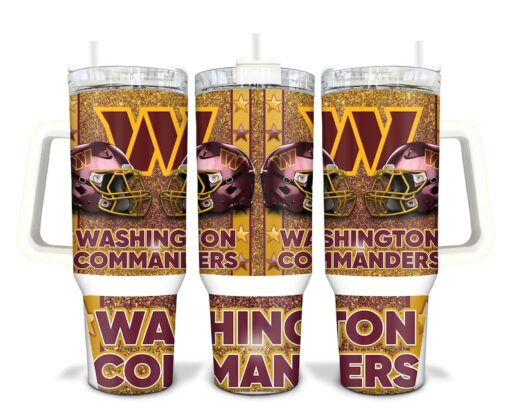 Washington Football Team Sublimated 40oz Quencher Tumbler