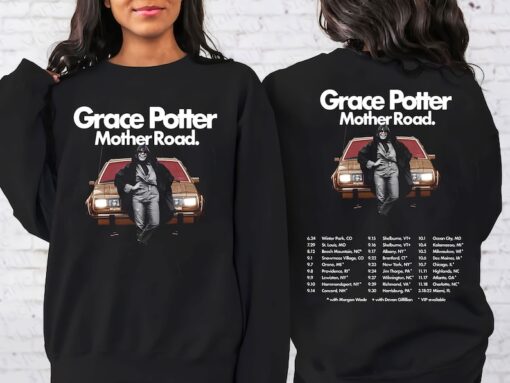 Grace Potter Mother Road 2023 Tour Shirt, Grace Potter Fan Shirt, Grace Potter 2023 Concert Shirt, Sweatshirt