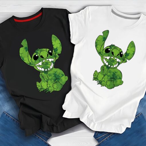 Stitch St. Patrick's Day PNG, Stitch Patrick's Day Shirt, Character St. Patrick's Day Shirt PNG, Stitch Patricks Day png