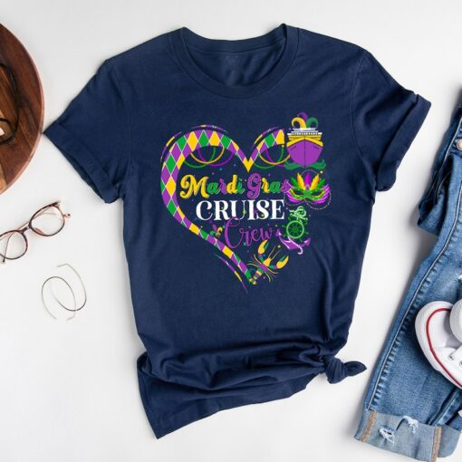 Mardi Gras Cruise Crew Shirt, Family Vacation Cruise Shirt, Mardi Gras Cruise Squad Shirts